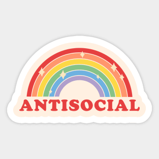 Antisocial Sticker